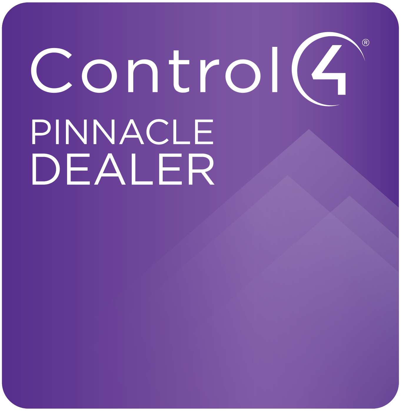 Control4 dealer status badge